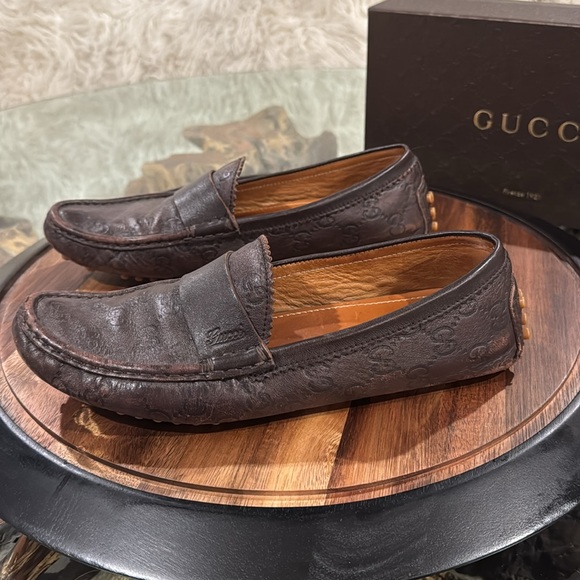 Logo leather drivers - Picture 4 of 7